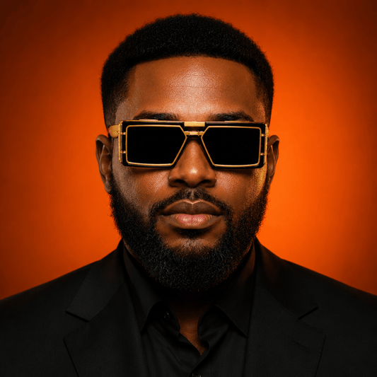 Apex Gold Edition – Premium Gold Frame Sunglasses - Lanvaro