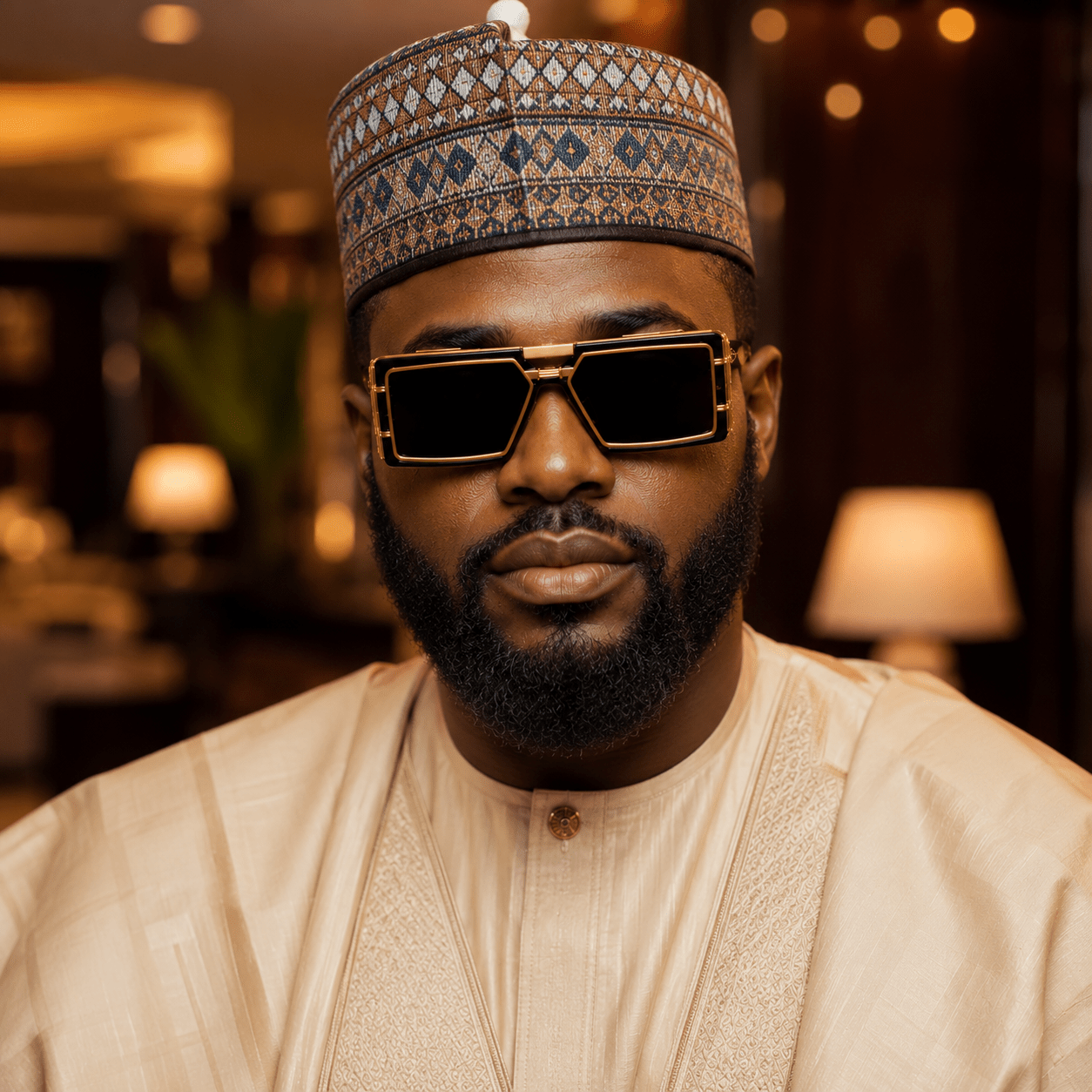 Apex Gold Edition – Premium Gold Frame Sunglasses - Lanvaro