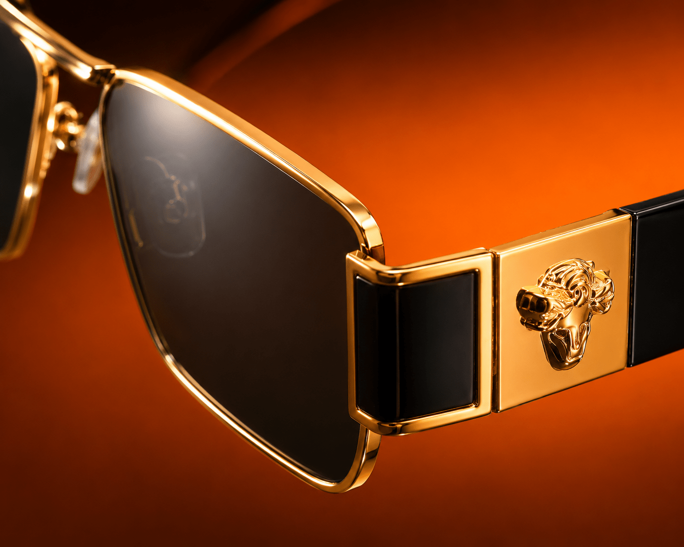 Medusa Dorata Gold – Premium Gold Frame Sunglasses - Lanvaro