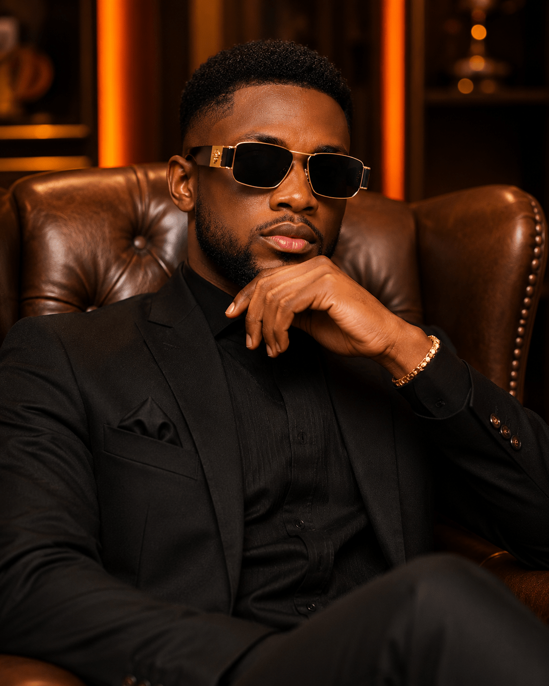 Medusa Dorata Gold – Premium Gold Frame Sunglasses - Lanvaro
