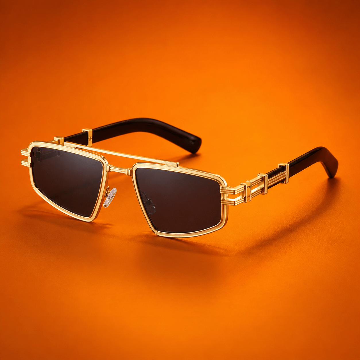 Ponte Dorado Bridge – Premium Gold Frame Sunglasses - Lanvaro